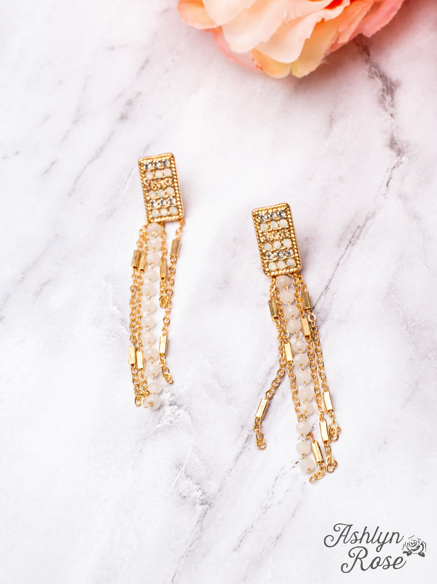 Crystal Fringe Earrings