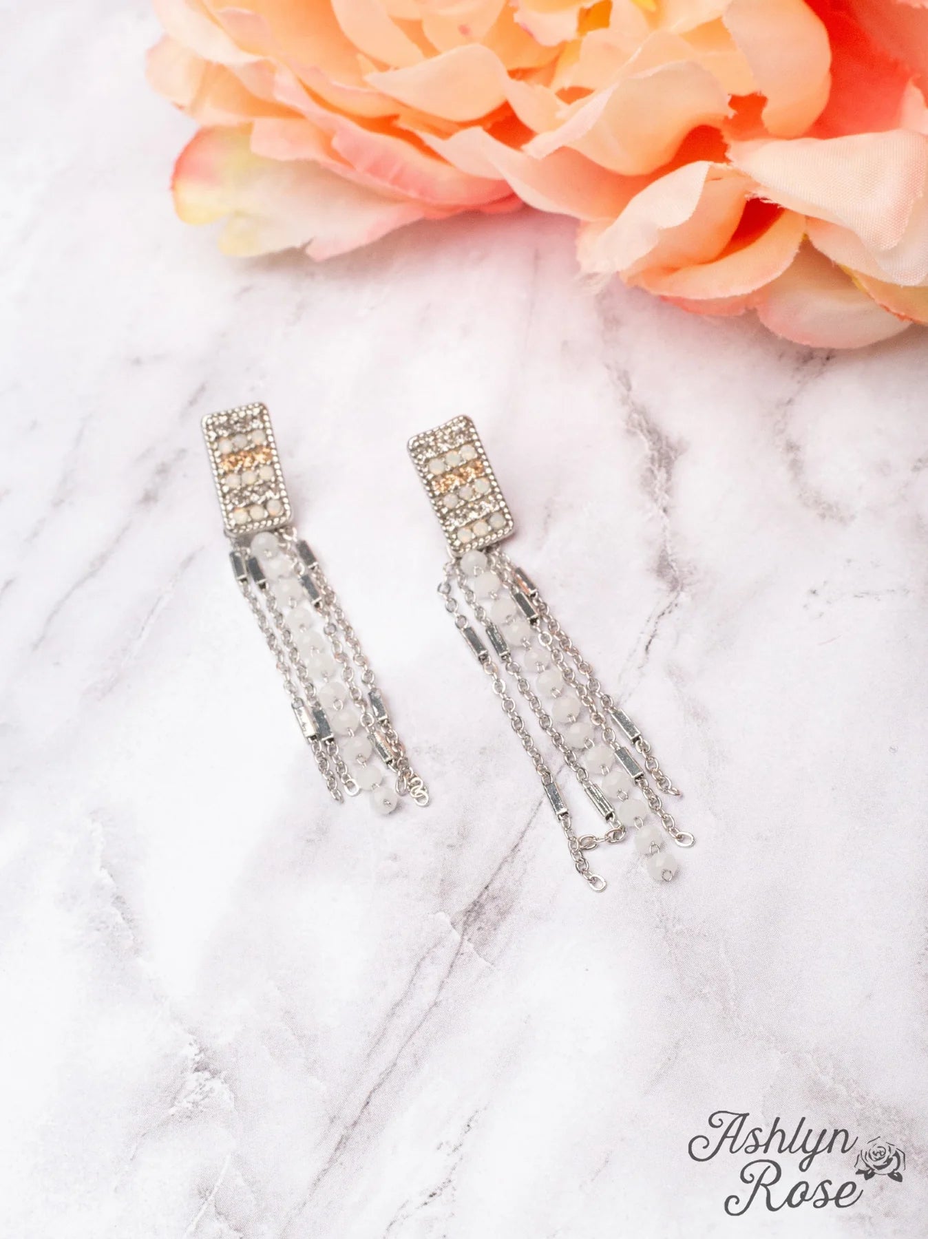 Crystal Fringe Earrings